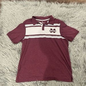 Mississippi State University Colosseum Polo Mens Large